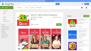 
                            8. Qoo10 - Fun Shopping & Big Discount - Apps on Google Play