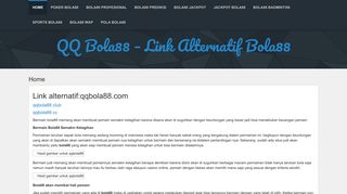 
                            12. QQ Bola88 – Link Alternatif Bola88