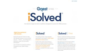 
                            1. Qqest is now iSolved