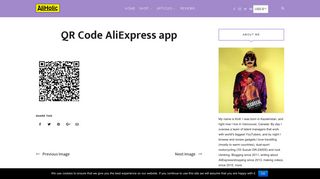 
                            8. QR Code AliExpress app • AliHolic