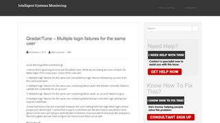 
                            10. Qradar/Tune – Multiple login failures for the same user – Intelligent ...