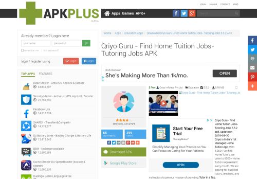 
                            12. Qriyo Guru - Find Home Tuition Jobs- Tutoring Jobs APK version 5.2.5 ...