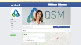 
                            9. QSM - About | Facebook