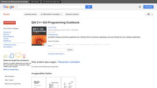 
                            12. Qt5 C++ GUI Programming Cookbook