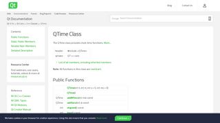 
                            10. QTime Class | Qt Core 5.12 - Qt Documentation