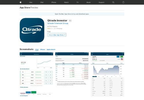 
                            12. Qtrade Investor on the App Store - iTunes - Apple