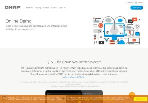 
                            12. QTS Online Demo - QNAP
