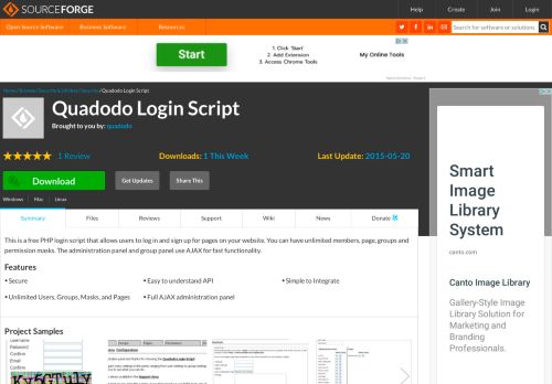 
                            4. Quadodo Login Script download | SourceForge.net