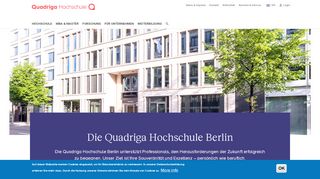 
                            3. Quadriga Hochschule Berlin |