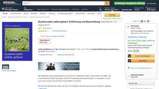 
                            11. Quadrocopter selbst gebaut: Einführung und Bauanleitung: Amazon ...
