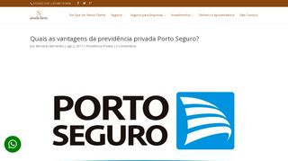 
                            8. Quais as vantagens da previdência privada Porto Seguro? - Ainda ...