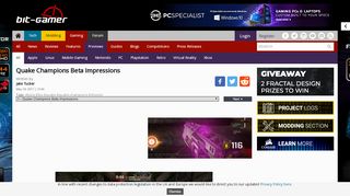 
                            10. Quake Champions Beta Impressions | bit-tech.net