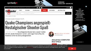 
                            13. Quake Champions: Nostalgischer Shooter-Spaß - COMPUTER BILD ...