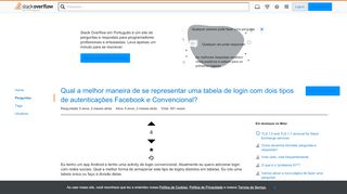 
                            7. Qual a melhor maneira de se representar uma tabela de login com ...