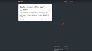 
                            11. Qual a senha do wifi da puc ? | ask.fm/pucminas