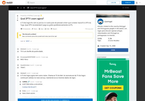 
                            6. Qual IPTV usam agora? : portugal - Reddit