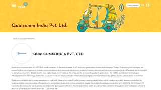 
                            9. Qualcomm India Pvt. Ltd. | Cellular Operators Association of India
