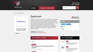 
                            12. Qualcomm | TechOnline
