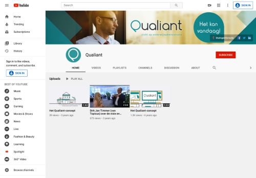 
                            10. Qualiant - YouTube