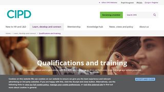 
                            5. Qualifications & Training | CIPD