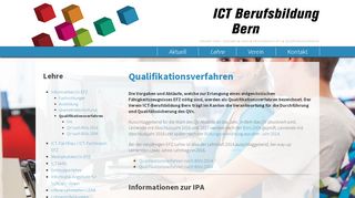 
                            7. Qualifikationsverfahren - ICT-Berufsbildung Bern