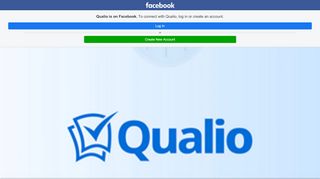 
                            7. Qualio - Home - Facebook Touch