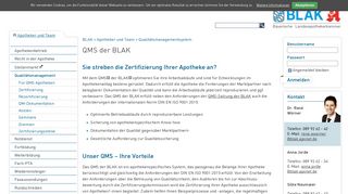 
                            8. Qualitätsmanagementsystem - Bayerische Landesapothekerkammer