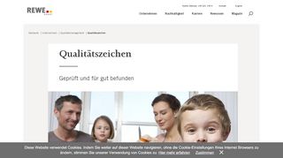 
                            1. Qualitätszeichen - REWE Group