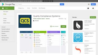 
                            6. Quality Compliance Systems - Apps on Google Play