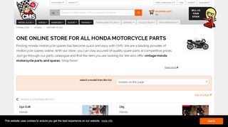 
                            11. Quality Honda Motorcycle Parts Online - Cmsnl.com