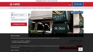 
                            5. Quality Hotel 33 Oslo - 4 HRS Sterne Hotel: Bei HRS mit Gratis ...