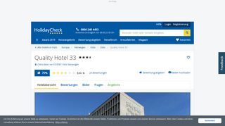 
                            7. Quality Hotel 33 (Oslo) • HolidayCheck (Oslo | Norwegen)