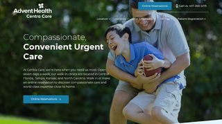 
                            11. Quality Urgent Care for More Than 35 Years | AdventHealth Centra Care