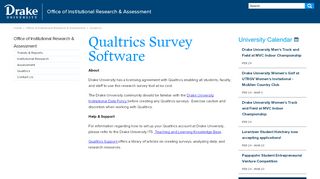 
                            8. Qualtrics - Drake University