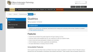 
                            8. Qualtrics | Office of Information Technology