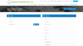
                            8. Quantum CorpHealth :: Client login
