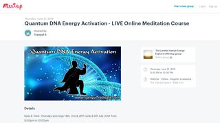 
                            13. Quantum DNA Energy Activation - LIVE Online Meditation Course ...