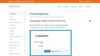 
                            11. Quarantine Email Control Panel Link - Knowledgebase - Signetique IT ...