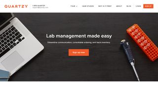 
                            2. Quartzy | The free and easy way to manage your lab