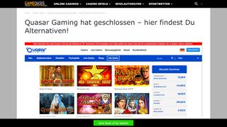 
                            4. Quasar Gaming hat geschlossen - hier findest Du Infos & Alternativen!