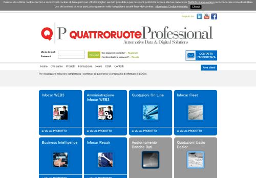 
                            8. Quattroruote Professional - Area Clienti
