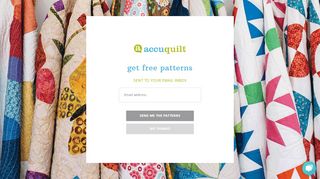 
                            7. Qubee Quilts Sign Up - AccuQuilt