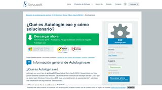 
                            6. ¿Qué es Autologin.exe y cómo solucionarlo? ¿Es un virus o es seguro?