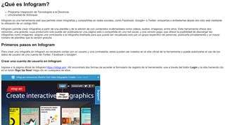 
                            8. ¿Qué es Infogram? - Ude