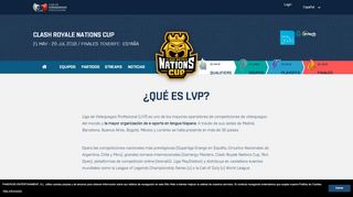 
                            6. ¿Qué es LVP? | Clash Royale Nations Cup