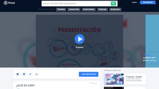 
                            10. ¿QUE ES OIM? by alfredo correa on Prezi