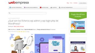 
                            3. ¿Qué son los ficheros wp-admin y wp-login.php de ... - Webempresa