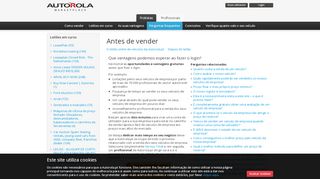 
                            9. Que vantagens podemos esperar ao fazer o login? - Autorola.pt