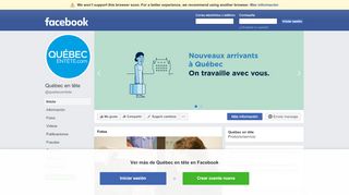 
                            7. Québec en tête - Inicio | Facebook