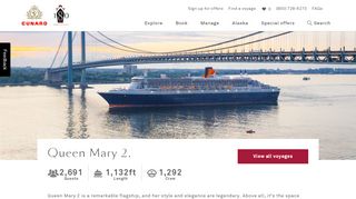 
                            8. Queen Mary 2 - Cunard